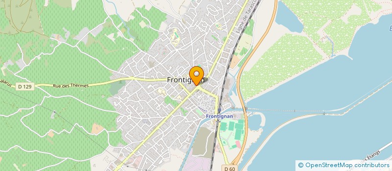 localisation de l'entreprise MADAME ALEXANDRA ALVES FIUZA à FRONTIGNAN