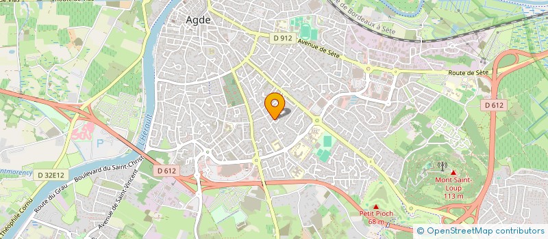 localisation de l'entreprise MADAME ALEXANDRA ANDREO à AGDE