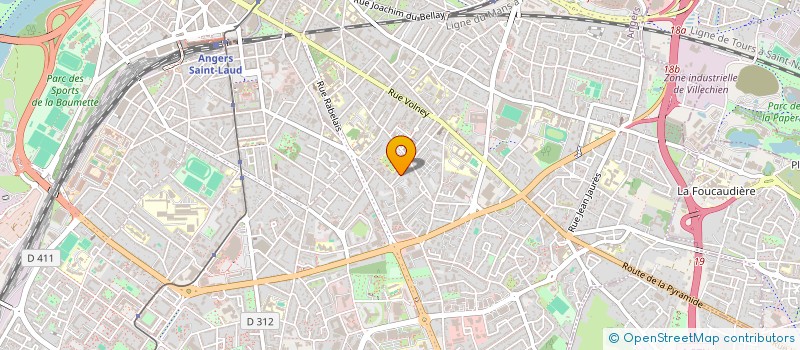 localisation de l'entreprise MADAME ALEXANDRA ANSELME à ANGERS