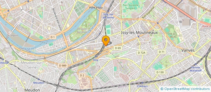 localisation de l'entreprise MADAME ALEXANDRA ANTOINE à ISSY-LES-MOULINEAUX