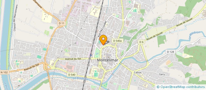 localisation de l'entreprise MADAME ALEXANDRA ASO à MONTELIMAR