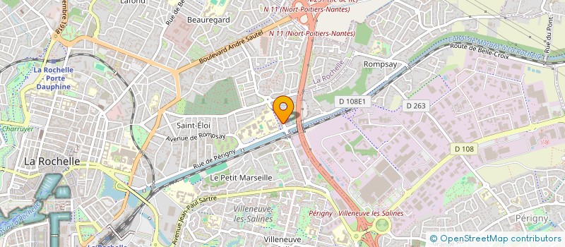 localisation de l'entreprise MADAME ALEXANDRA ASTRUC  LA ROCHELLE