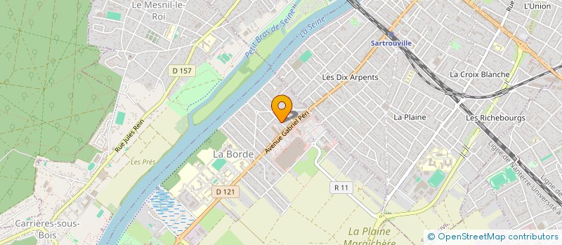 localisation de l'entreprise MADAME ALEXANDRA ATIF  MONTESSON