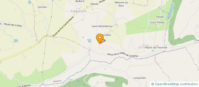 localisation de l'entreprise MADAME ALEXANDRA AURADOU  MONTPEZAT