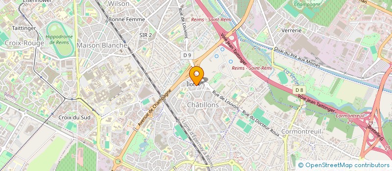 localisation de l'entreprise MADAME ALEXANDRA AUTIN  REIMS