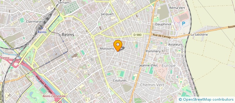 localisation de l'entreprise MADAME ALEXANDRA AVAKIAN  REIMS