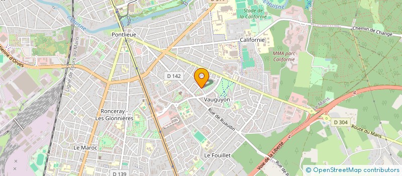 localisation de l'entreprise MADAME ALEXANDRA AZZOPARDI à LE MANS