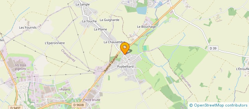 localisation de l'entreprise MADAME ALEXANDRA BACLE  CHANTONNAY