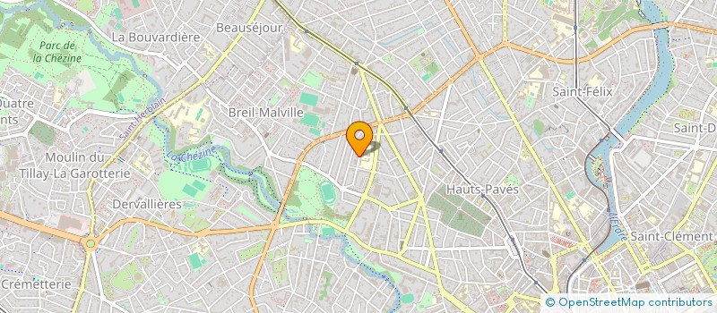 localisation de l'entreprise MADAME ALEXANDRA BAEHREL à NANTES
