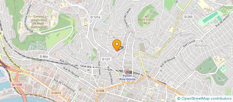 localisation de l'entreprise MADAME ALEXANDRA BAERT  MONT-SAINT-AIGNAN