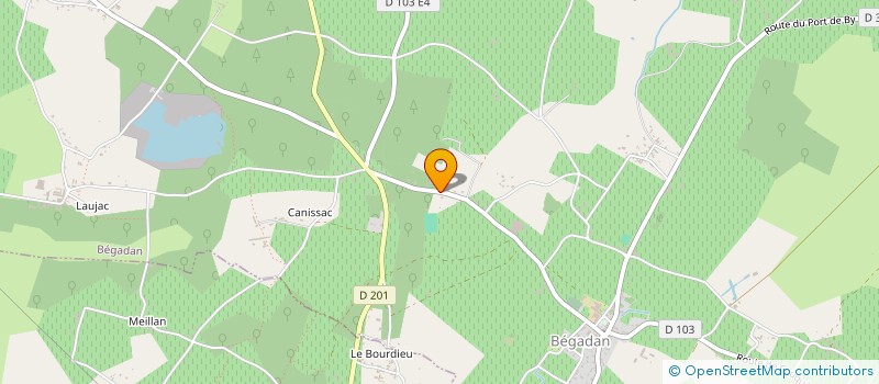 localisation de l'entreprise MADAME ALEXANDRA BAGAT  BEGADAN