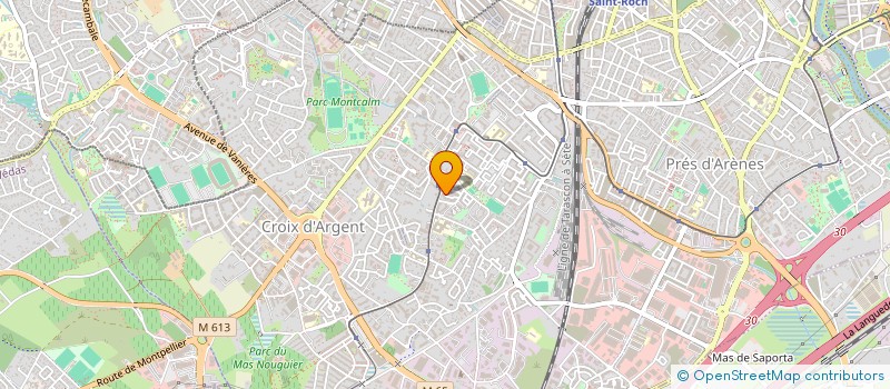 localisation de l'entreprise MADAME ALEXANDRA BAILLARD à MONTPELLIER