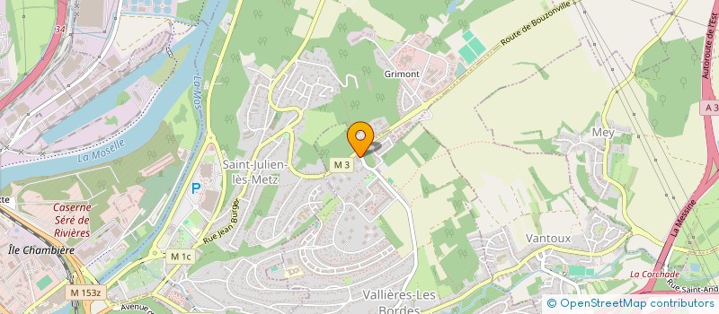 localisation de l'entreprise MADAME ALEXANDRA BAILLARD  METZ