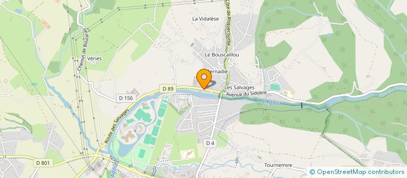 localisation de l'entreprise MADAME ALEXANDRA BARDOU  CASTRES