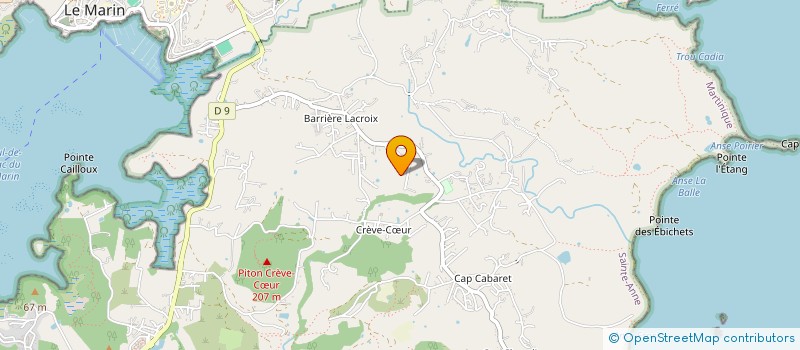 localisation de l'entreprise MADAME ALEXANDRA BATAILLE  SAINTE-ANNE