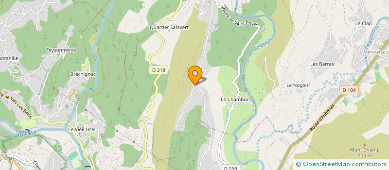 localisation de l'entreprise MADAME ALEXANDRA BATTAIL  SAINT-SERNIN