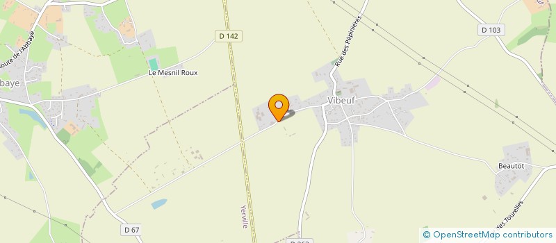 localisation de l'entreprise MADAME ALEXANDRA BAUDUIN  VIBEUF