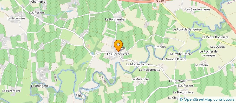 localisation de l'entreprise MADAME ALEXANDRA BEAUCHAMP  VALLET