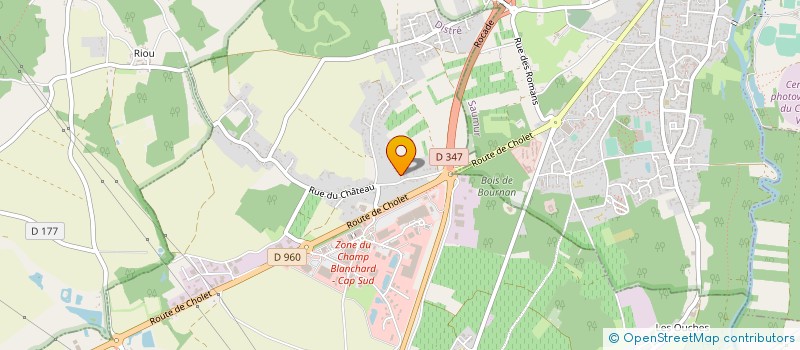 localisation de l'entreprise MADAME ALEXANDRA BEAUMIER  DISTRE