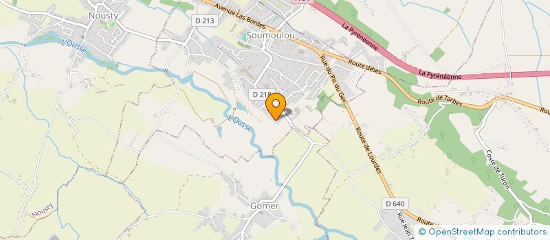 localisation de l'entreprise MADAME ALEXANDRA BECAS  SOUMOULOU