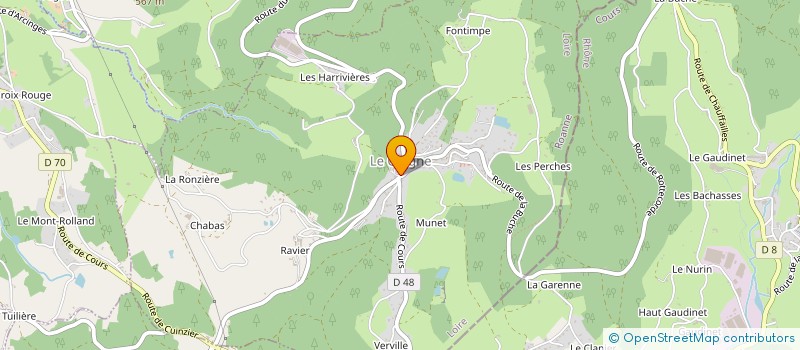 localisation de l'entreprise MADAME ALEXANDRA BECOT  CUINZIER