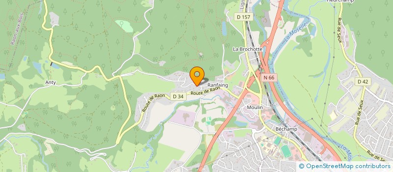 localisation de l'entreprise MADAME ALEXANDRA BEGIN  SAINT-NABORD