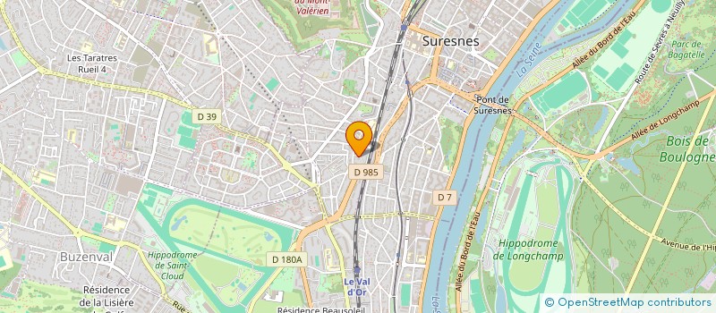 localisation de l'entreprise MADAME ALEXANDRA BELOOUSSOVA à SURESNES