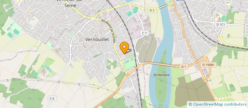 localisation de l'entreprise MADAME ALEXANDRA BENHAMOU  VILLENNES-SUR-SEINE