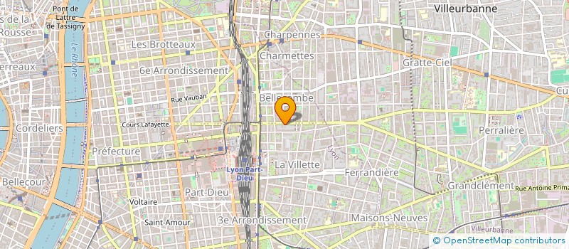 localisation de l'entreprise MADAME ALEXANDRA BENOIST  LYON