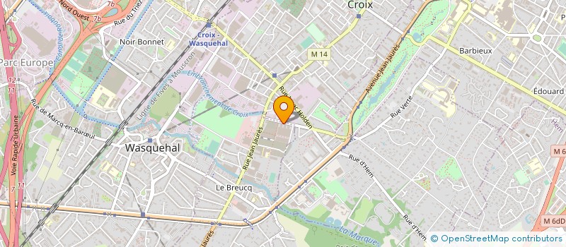 localisation de l'entreprise MADAME ALEXANDRA BERLIOZ à VILLENEUVE-D'ASCQ