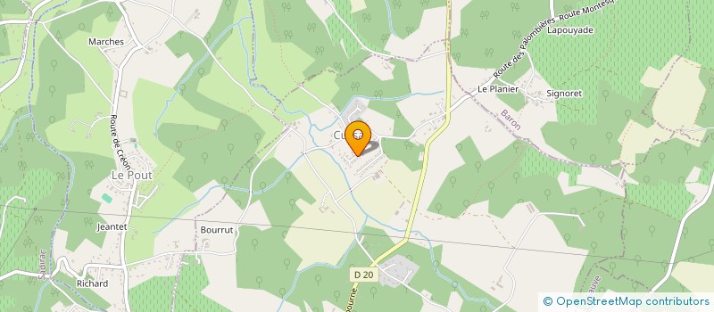 localisation de l'entreprise MADAME ALEXANDRA BERNARD  CURSAN