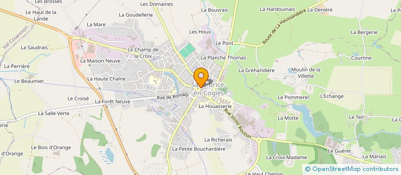 localisation de l'entreprise MADAME ALEXANDRA BESNIER  MAEN ROCH