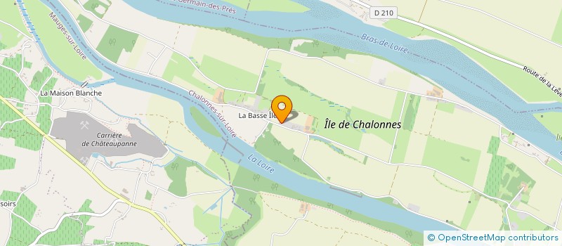 localisation de l'entreprise MADAME ALEXANDRA BESSON  CHALONNES-SUR-LOIRE