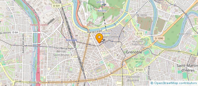 localisation de l'entreprise MADAME ALEXANDRA BLANC à GRENOBLE