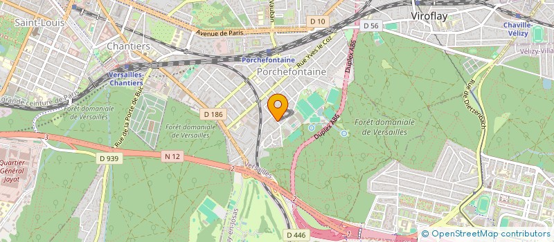 localisation de l'entreprise MADAME ALEXANDRA BLANCHARD à VERSAILLES