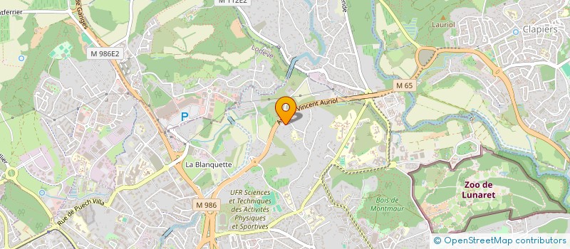 localisation de l'entreprise MADAME ALEXANDRA BLESY à MONTPELLIER