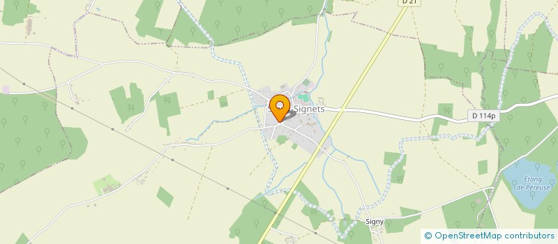 localisation de l'entreprise MADAME ALEXANDRA BLIN  SIGNY-SIGNETS