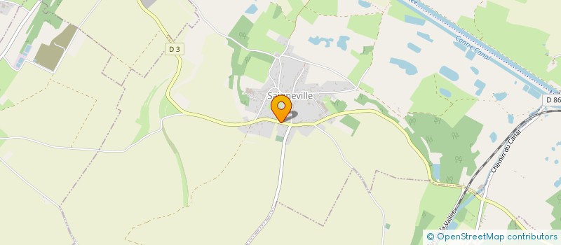 localisation de l'entreprise MADAME ALEXANDRA BLONDIN  SAIGNEVILLE