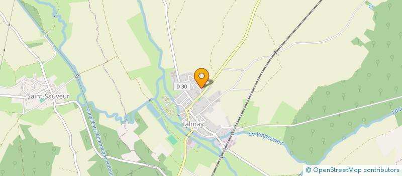 localisation de l'entreprise MADAME ALEXANDRA BOHAIN  TALMAY