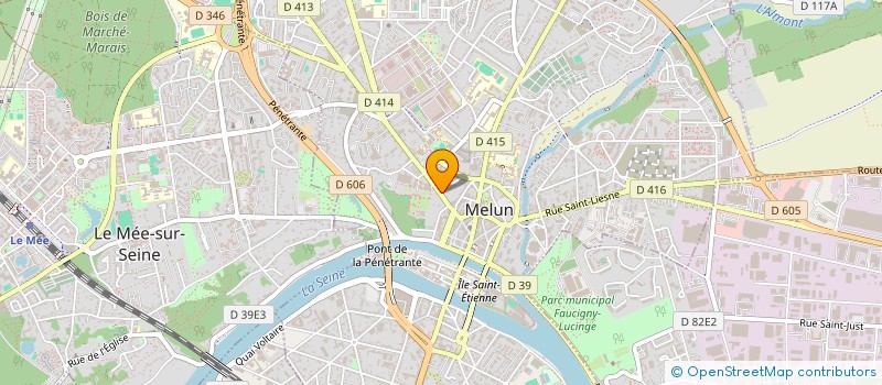 localisation de l'entreprise MADAME ALEXANDRA BOHME à MELUN