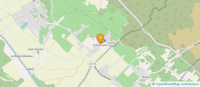 localisation de l'entreprise MADAME ALEXANDRA BOISSIE  BELLEVIGNE-LES-CHATEAUX