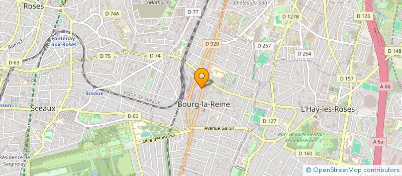 localisation de l'entreprise MADAME ALEXANDRA BOIX à BOURG-LA-REINE