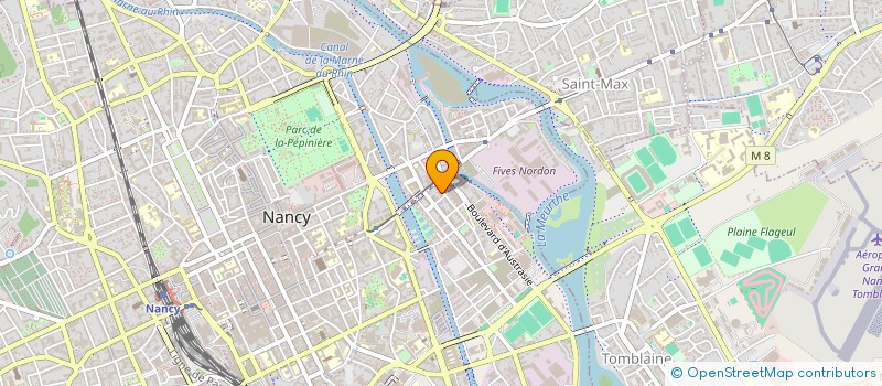 localisation de l'entreprise MADAME ALEXANDRA BOJOVIC  NANCY