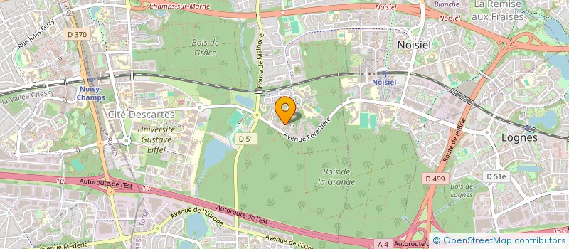 localisation de l'entreprise MADAME ALEXANDRA BONNEFOY  CHAMPS-SUR-MARNE