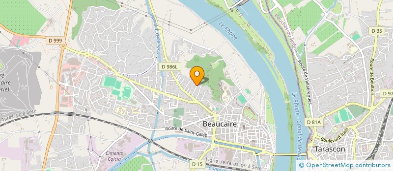 localisation de l'entreprise MADAME ALEXANDRA BONNET MESLIER  BEAUCAIRE