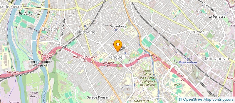 localisation de l'entreprise MADAME ALEXANDRA BORCAN  TOULOUSE