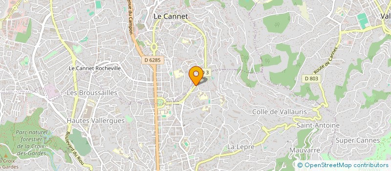 localisation de l'entreprise MADAME ALEXANDRA BOTELLA  CANNES