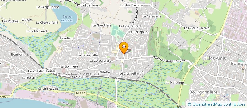 localisation de l'entreprise MADAME ALEXANDRA BOUCHET à COUERON