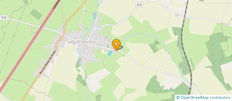 localisation de l'entreprise MADAME ALEXANDRA BOUILLON  SAULCES-MONCLIN