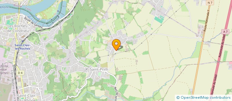 localisation de l'entreprise MADAME ALEXANDRA BOULLIER  SAINT-PRIM